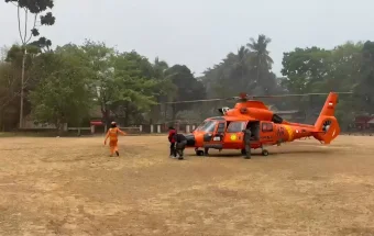 Helikopter SAR Diterjunkan Perkuat Pemantauan Udara Hari Kelima Pencarian