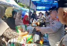 Polres Pandeglang Gelar Gerakan Pangan Murah Ramadan