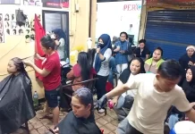 Warga Pandeglang Padati Salon Kecantikan jelang Lebaran