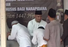 153 Warga Binaan Rutan Pandeglang Terima Remisi Idulfitri