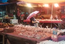 Harga Ayam Rangkabitung Masih Tinggi Pasca-Lebaran