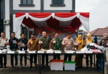 Kejari Pandeglang Musnahkan Barang Bukti dari Puluhan Perkara Pidana