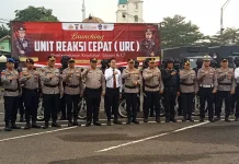 Tingkatkan Keamanan, Polres Pandeglang Luncurkan Tim Unit Reaksi Cepat