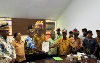Masyarakat Adat Supfyor Bar-Napa Sampaikan 6 Poin Pembangunan Bandar Antariksa