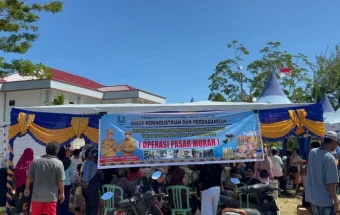 Disperindag Gelar Operasi Pasar Murah, pada Rangkaian FBMW 2026