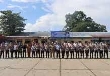 Polres Biak Numfor Melaksanakan Apel gelar Pasukan Ops Keselamatan Cartenz 2026