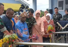 Gedung Revitalisasi SMP Angkasa Lanud Manuhuan Biak Diresmikan