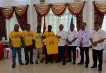 Bupati Biak Numfor Menerima Audiensi Bersama Komunitas Trash Hero Biak