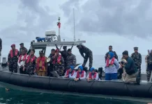 Kodaeral X Jayapura, Lakukan Penanaman Rumput Laut di Kampung Samber-Binyer