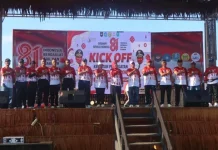 Kick Off HUT RI Ke-81: TP PKK dan Pemkab Biak Numfor Bangkitkan Semangat Nasionalisme