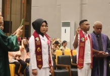 Sebanyak 67 Mahasiswa Kampus Biak, Ikuti Yudisium Poltekkes Kemenkes Jayapura