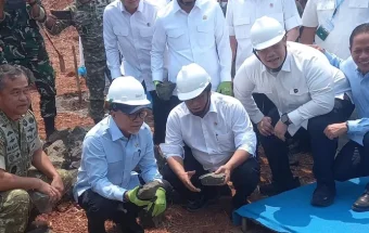 Sambutan Zulkifli Hasan saat Ground Breaking PSEL Galuga Bogor