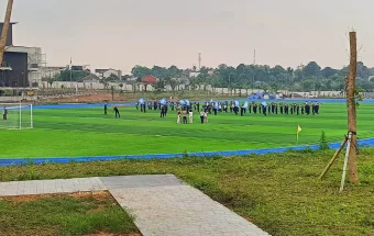 Wakapolri Kawal Pembenahan SMA KTB di Gunung Sindur Kabupaten Bogor
