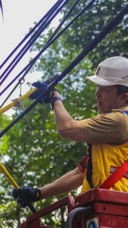 Penataan Kabel Udara, Komitmen Pemkot Bogor Percantik Kota