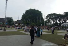 Penampakan Alun-Alun Kota Bogor Diakhir Libur Lebaran 2026