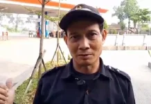Sepeda Motor Terbakar saat Isi BBM di Parungpanjang