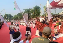 Kemeriahan Helaran HJB ke-544 yang Berlangsung di Alun-Alun Kabupaten Bogor