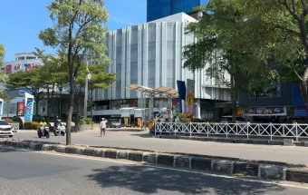 Tidak ada Parkir Motor didepan CSB Mall