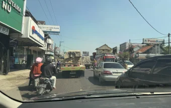 Pantauan Lalin Jl Plered kab. Cirebon