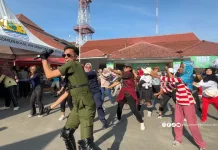 Senam Masal dan Aksi Bersih - Bersih Meriahkan RRI Fest 2026