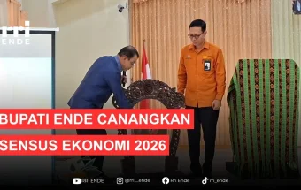 Bupati Ende Canangkan Sensus Ekonomi 2026