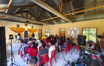 Suara Nusantara di Ndona Dorong Anak Muda Terlibat di Pertanian