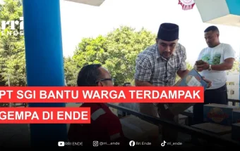 PT Sokoria Geothermal Indonesia Bantu Warga Terdampak Gempa di Ende