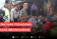 Penataan Pedagang di Pasar Mbongawani Ende Terus Dilakukan