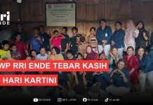 DWP RRI Ende Tebar Kasih di Hari Kartini