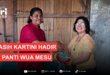 Kasih Kartini Hadir di Panti Wua Mesu