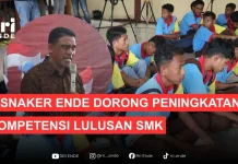 Disnaker Ende Dorong Peningkatan Kompetensi Lulusan SMK