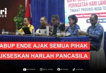 Wabup Ende Ajak Semua Pihak Sukseskan Hari Lahir Pancasila