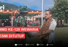 Kasrem 161/Wira Sakti Tutup TMMD ke-128 di Ende