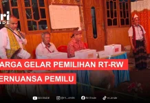 Warga Marilonga Gelar Pemilihan RT-RW Bernuansa Pemilu