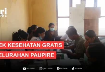 Kelurahan Paupire Perkuat Deteksi Dini TBC lewat Cek Kesehatan Gratis