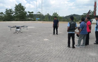 Brigade Pangan Kapuas Apresiasi Bantuan Drone Kementerian Pertanian