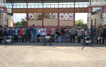 Brigade Pangan Jadi Ujung Tombak Pertanian Modern di Sanggau