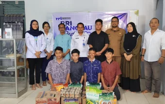 RRI Sanggau Salurkan Bantuan ke Panti Asuhan
