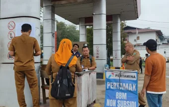 Satgas Sidak SPBU Pantau Distribusi BBM Bersubsidi