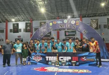 SMAN 1 Tayan Hulu Pertahankan Juara Futsal Teknik Mesin Cup 2026