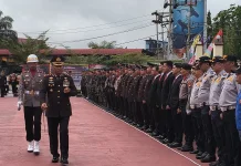 Polres Sanggau Komit Dukung Ketahanan Pangan menuju Indonesia Emas