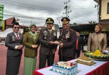 Momentum Hari Bhayangkara ke-80, TNI-Polri Solid Jaga Sanggau