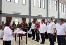 PMI Sanggau Kukuhkan Pengurus Baru