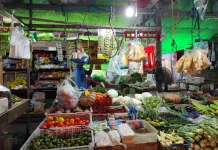 Harga Sayuran di Pasar Sentral Sanggau Masih Stabil