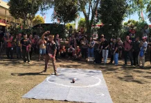 Lomba Gasing Gawai Dayak XXII Tandingkan Dua Kategori