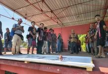 Lomba Gasing Jadi Ajang Bakat dalam Gawai Dayak Sanggau