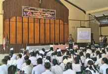 Polres Sanggau Gencarkan Police Goes to School Tekan Lakalantas