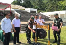 Pemkab Sanggau Apresiasi Karya Bakti Skala Besar Kodam Tanjungpura di Perbatasan