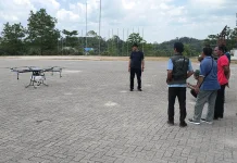 Brigade Pangan Kapuas Apresiasi Bantuan Drone Kementerian Pertanian