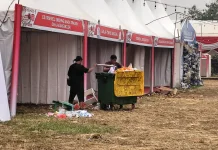 Sampah dari Festival UMKM Sanggau Capai 2 Ton Perhari
